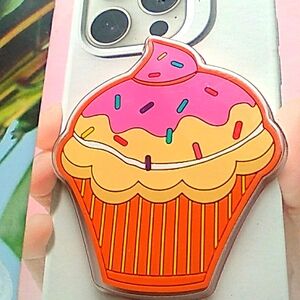 Pastel Cupcake Phone Accessory